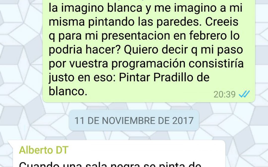 PRADILLO NO SE PUEDE PINTAR DE BLANCO, por Cuqui Jerez